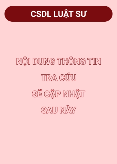 ĐOÀN LUẬT SƯ TỈNH ĐỒNG NAI