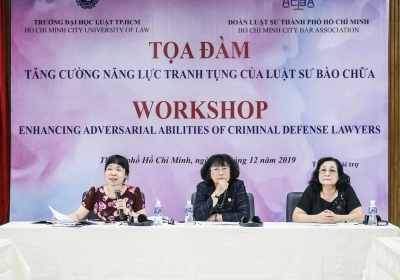 TỌA ĐÀM TĂNG CƯỜNG NĂNG LỰC TRANH TỤNG CỦA LUẬT SƯ BÀO CHỮA