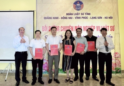 Đoàn Luật sư tỉnh Quảng Ninh tổ chức bồi dưỡng chuyên môn nghiệp vụ Luật sư