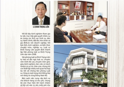 Văn phòng luật Đinh Trọng Liên