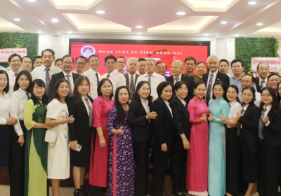 ĐOÀN LUẬT SƯ TỈNH ĐỒNG NAI TỔ CHỨC LỄ KỶ NIỆM 80 NĂM NGÀY TRUYỀN THỐNG LUẬT SƯ VIỆT NAM 