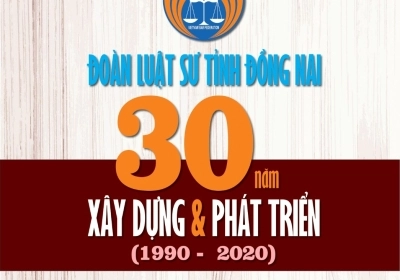 KỶ YẾU ĐOÀN LUẬT SƯ TỈNH ĐỒNG NAI KỶ NIÊM 30 NĂM