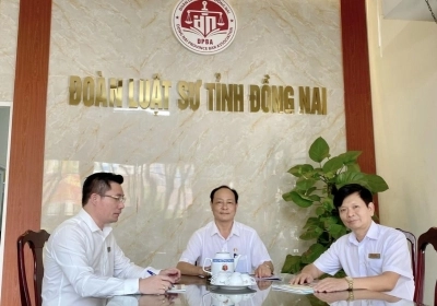 TẠP CHÍ PHỔ BIẾN PHÁP LUẬT VIỆT NAM LÀM VIỆC VỚI ĐOÀN LUẬT SƯ TỈNH ĐỒNG NAI