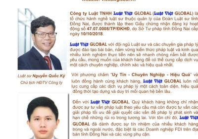 Công ty Luật TNHH Luật Việt Global Viet Law GLOBAL