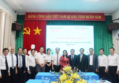 Tạp chí Luật sư Việt Nam ký kết thỏa thuận hợp tác với Đoàn Luật sư tỉnh Đồng Nai