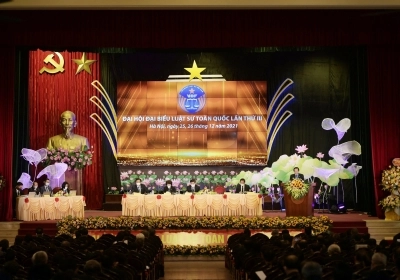 Thư cảm ơn của Hội đồng Luật sư toàn quốc nhiệm kỳ III