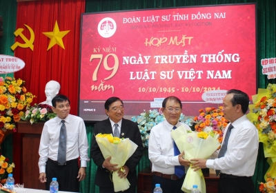 Đoàn Luật sư tỉnh họp mặt kỷ niệm 79 năm Ngày truyền thống Luật sư Việt Nam