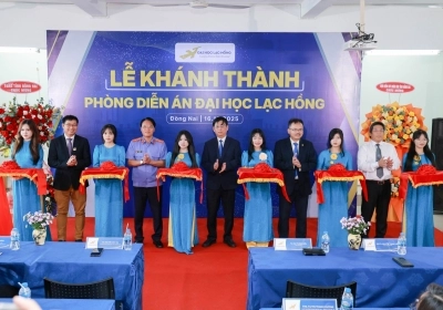ĐOÀN LUẬT SƯ TỈNH ĐỒNG NAI THAM DỰ LỄ KHÁNH THÀNH PHÒNG DIỄN ÁN VÀ PHIÊN TÒA GIẢ ĐỊNH TẠI TRƯỜNG ĐẠI HỌC LẠC HỒNG