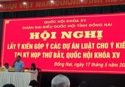 Góp ý dự thảo Luật Công chứng, Luật Tư pháp người chưa thành niên, Luật Thuế giá trị gia tăng