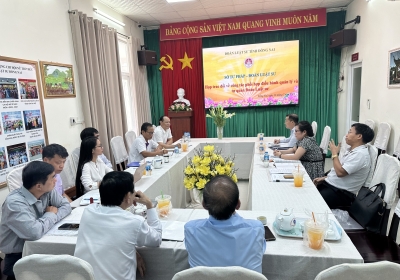 Sở Tư pháp đã có buổi làm việc với Đoàn Luật sư nhằm trao đổi về công tác phối hợp trong việc điều hành quản lý và tự quản của Đoàn Luật sư
