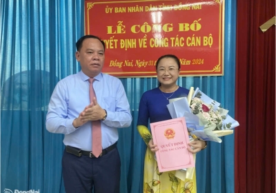 Bổ nhiệm lại bà Võ Thị Xuân Đào giữ chức Giám đốc Sở Tư pháp