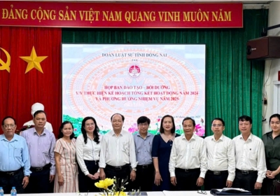 Ban Đào tạo, Bồi dưỡng và Phát triển luật sư Đoàn Luật sư tỉnh Đồng Nai tổng kết hoạt động năm 2024 và phương hướng nhiệm vụ năm 2025