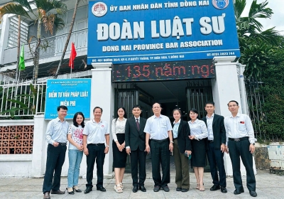 Hợp nhất Đoàn Luật sư tỉnh Đồng Nai và Đoàn Luật sư tỉnh Bình Phước