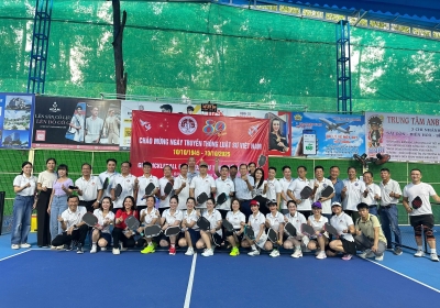 ĐOÀN LUẬT SƯ TỈNH ĐỒNG NAI TỔ CHỨC GIẢI PICKLEBALL LẦN THỨ I CHÀO MỪNG 80 NĂM NGÀY TRUYỀN THỐNG LUẬT SƯ VIỆT NAM 