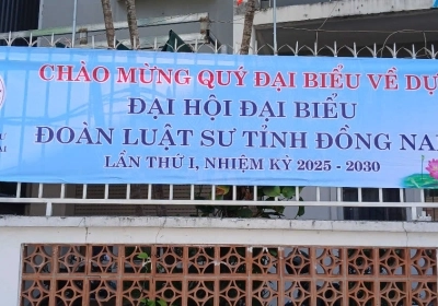 KHÔNG KHÍ SÔI NỔI CHÀO MỪNG ĐẠI HỘI ĐẠI BIỂU LẦN THỨ I NHIỆM KỲ 2025-2030 CỦA ĐOÀN LUẬT SƯ TỈNH ĐỒNG NAI 