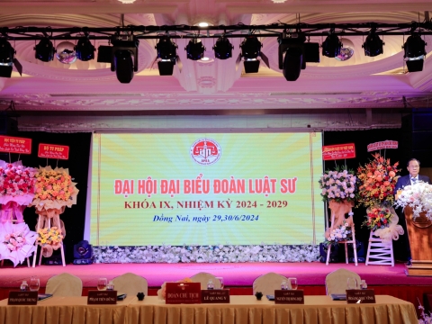 Đại Hội Đại Biểu Đoàn Luật Sư Tỉnh Đồng Nai Khóa IX (Nhiệm Kỳ 2024-2029)