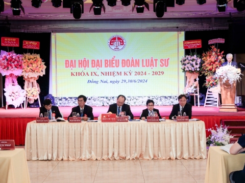 Đại Hội Đại Biểu Đoàn Luật Sư Tỉnh Đồng Nai Khóa IX (Nhiệm Kỳ 2024-2029)