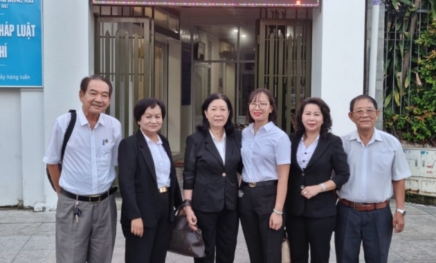 TTPBPL và tặng quà cho Hội người mù tại huyện Nhơn Trạch 