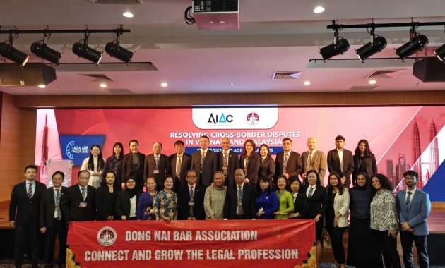 ĐOÀN LUẬT SƯ ĐỒNG NAI GIAO LƯU, KÝ KẾT HỢP TÁC VỚI  AIAC 