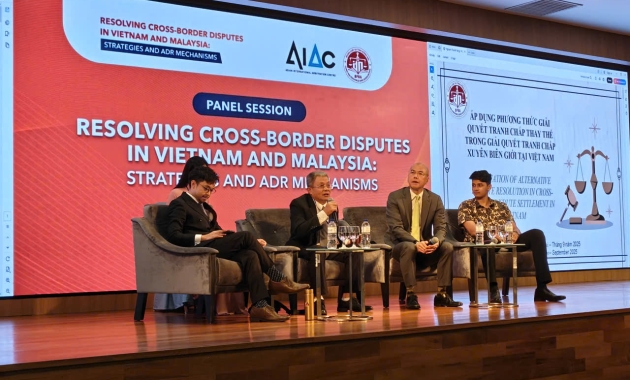 ĐOÀN LUẬT SƯ ĐỒNG NAI PHỐI HỢP CÙNG AIAC VÀ HIỆP HỘI LUẬT SƯ MALAYSIA TỔ CHỨC HỘI THẢO CHUYÊN ĐỀ "GIẢI QUYẾT TRANH CHẤP XUYÊN BIÊN GIỚI GIỮA VIỆT NAM VÀ MALAYSIA" 