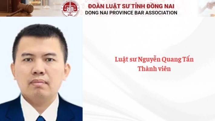 Luật sư Nguyễn Quang Tấn - Thành viên