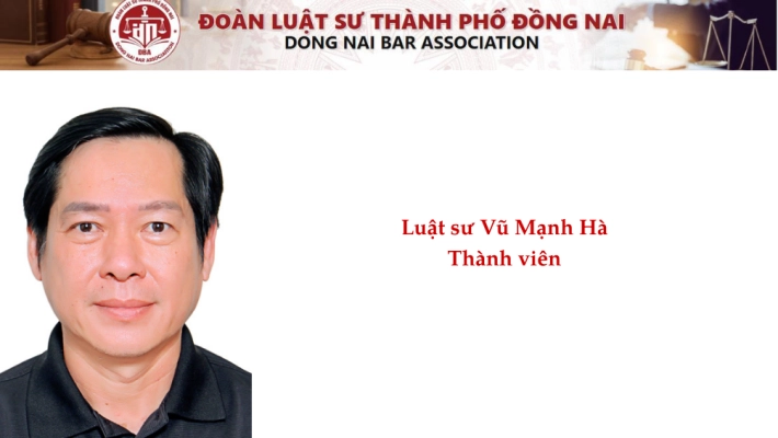 Luật sư Vũ Mạnh Hà - Thành viên