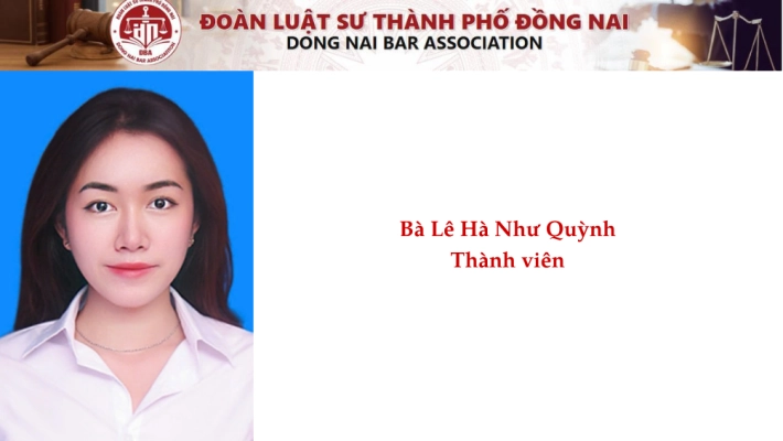 Bà Lê Hà Như Quỳnh - Thành viên