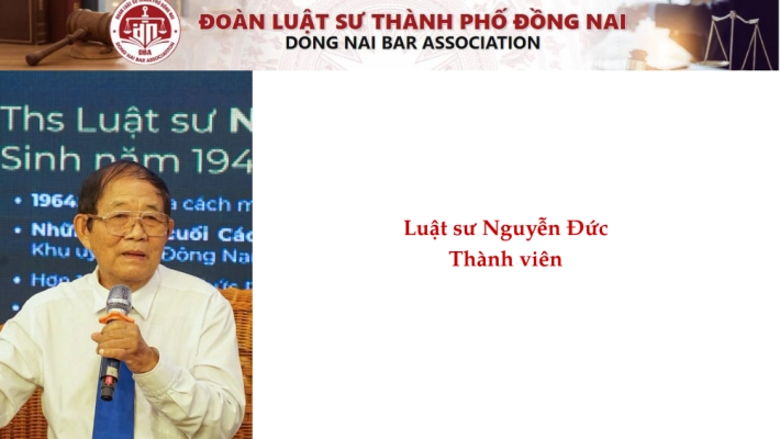 Luật sư Nguyễn Đức - Thành viên 