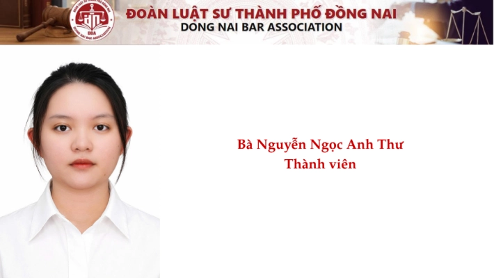 Bà Nguyễn Ngọc Anh Thư - Thành viên