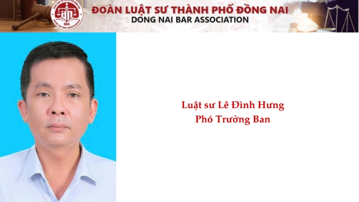 Luật sư Lê Đình Hưng - Thành viên