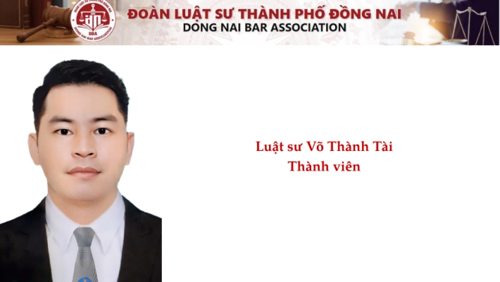 Luật sư Võ Thành Tài - Thành viên