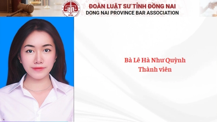 Bà Lê Hà Như Quỳnh, TK ĐLS - Thành viên 