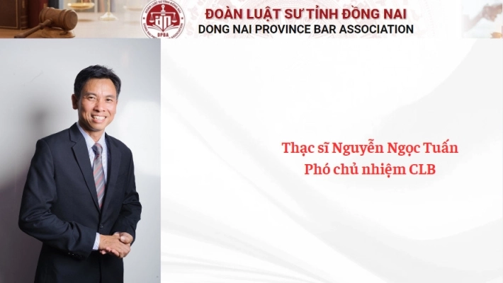Thạc sĩ Nguyễn Ngọc Tuấn - Phó chủ nhiệm CLB
