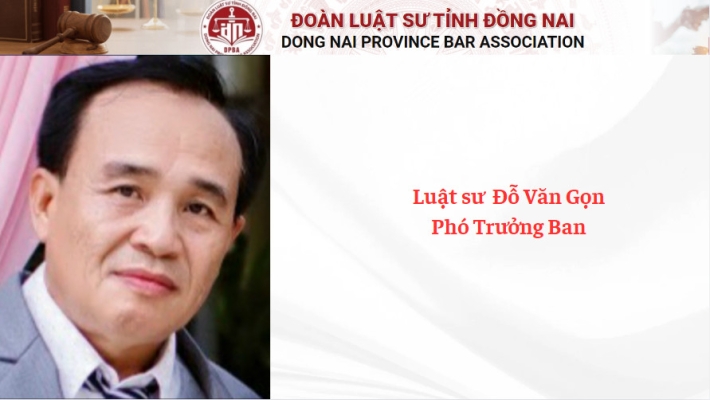 Luật sư  Đỗ Văn Gọn - Phó Trưởng Ban