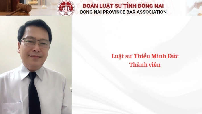 Luật sư  Thiều Minh Đức - Thành viên