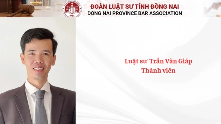 Luật sư  Trần Văn Giáp - Thành viên