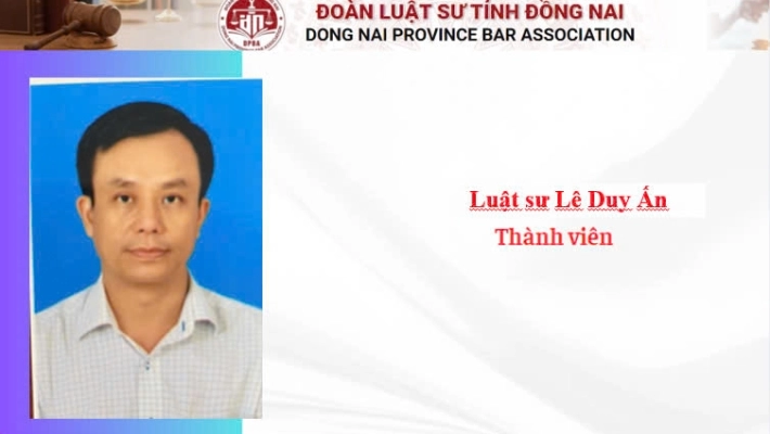 Luật sư Lê Duy Ấn - Thành viên