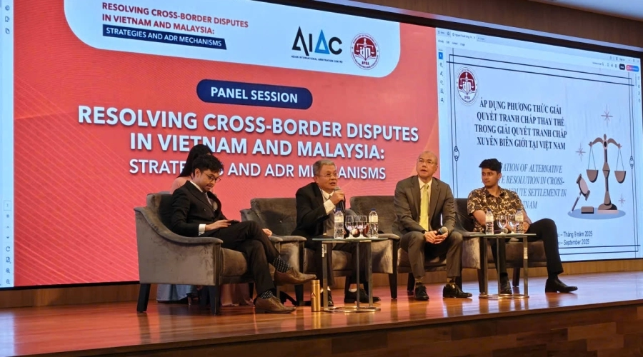 ĐOÀN LUẬT SƯ ĐỒNG NAI PHỐI HỢP CÙNG TRUNG TÂM TRỌNG TÀI QUỐC TẾ CHÂU Á VÀ HIỆP HỘI LUẬT SƯ MALAYSIA TỔ CHỨC HỘI THẢO CHUYÊN ĐỀ "GIẢI QUYẾT TRANH CHẤP XUYÊN BIÊN GIỚI GIỮA VIỆT NAM VÀ MALAYSIA"