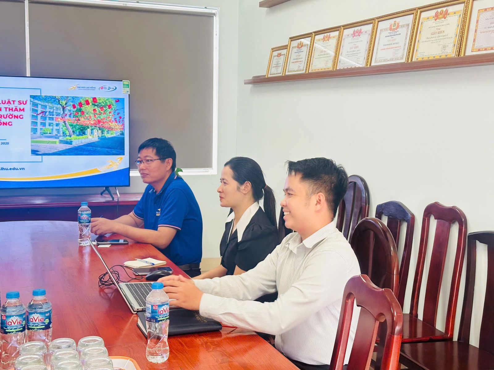 Đại diện Khoa Quản trị – Kinh tế Quốc tế Đại học Lạc Hồng