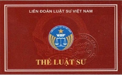 Mẫu Thẻ Luật sư